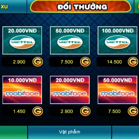 Chơi game được thẻ điện thoại trên điện thoại tổng hợp