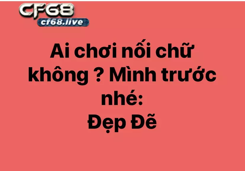 Cách chơi nối chử cho người mới chơi