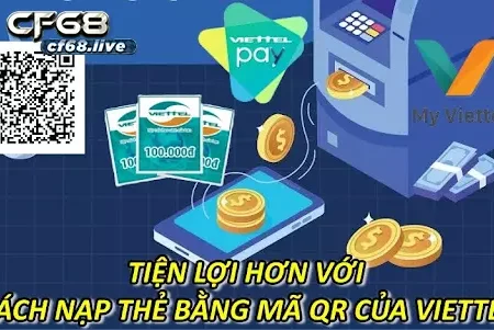 Hướng dẫn cách nạp thẻ bằng mã qr của viettel đơn giản, nhanh chóng 1