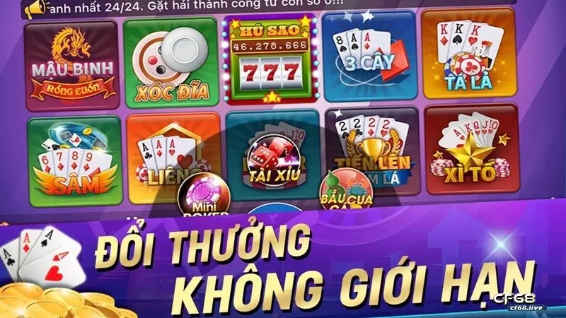 Game đổi thưởng không giới hạn