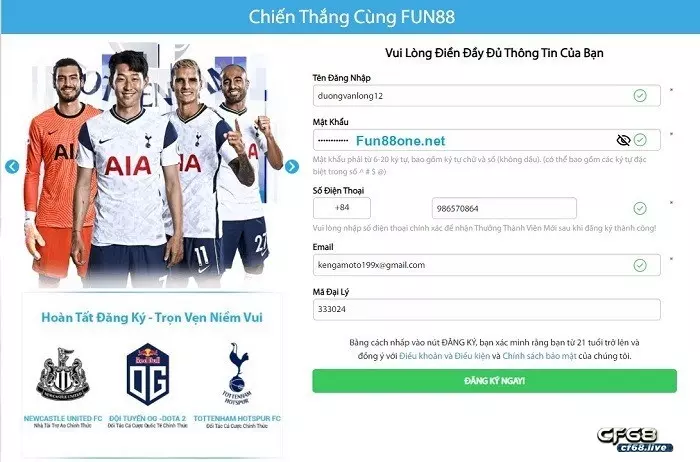 fun88 có uy tín không? Chắc chắn là rất uy tín 