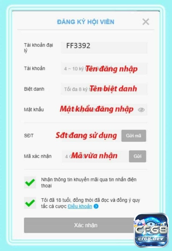 Cách thức đăng ký tài khoản trên hệ thống nhà cái nhanh chóng và dễ dàng