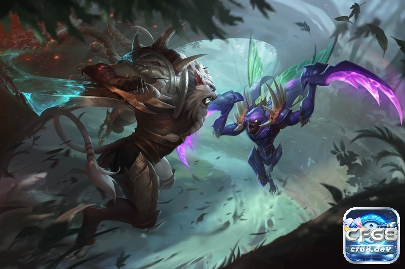 Kha'zix Tốc Chiến có khả năng solo 1 vs 1 cực mạnh