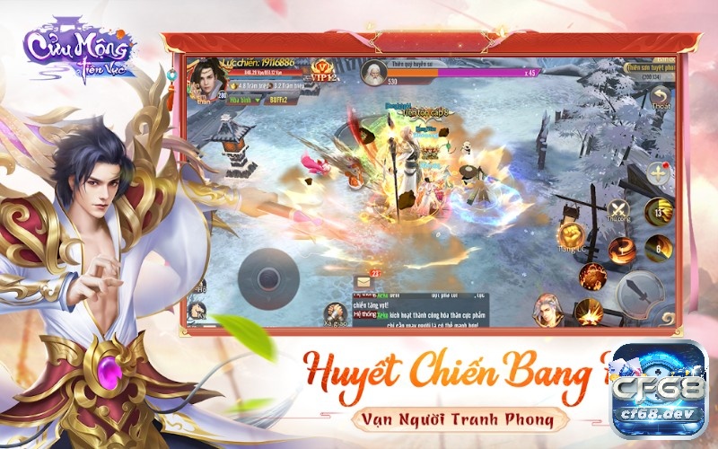 Game Cửu Mộng Tiên Vực có đồ họa đẹp mắt và chi tiết