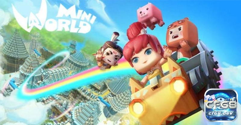 Lối chơi game Mini World Block Art vô cùng thú vị