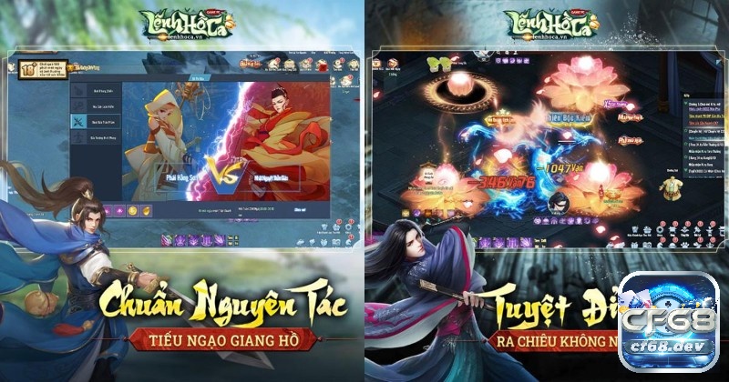 Cốt truyện game dựa trên nguyên tác của tác phẩm Tiếu Ngạo Giang Hồ nổi tiếng của Kim Dung