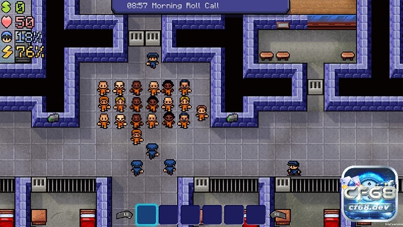 The Escapists 2 với đồ họa pixel vui nhộn và âm thanh bắt tai đã tạo nên một trải nghiệm game độc đáo