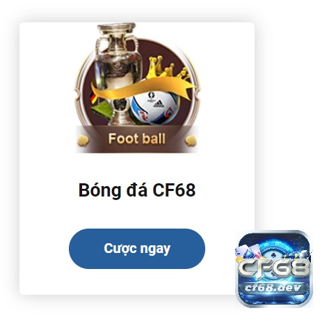 Cược thể thao với đa dạng sảnh ở nha cai bet CF68