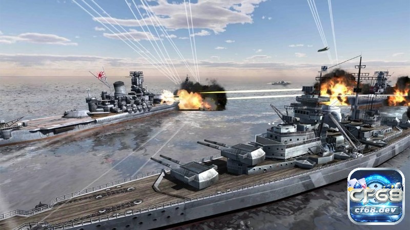 World Warships Combat tái hiện Chiến tranh thế giới thứ 2