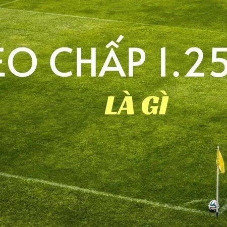 Kèo chấp 1.25 là gì? Những thông tin nổi bật về kèo chấp 1.25