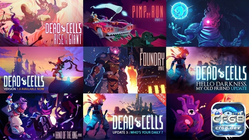 Dead Cells trò chơi hành động phiêu lưu với yếu tố roguelike có độ khó cao thuộc Best offline mobile games