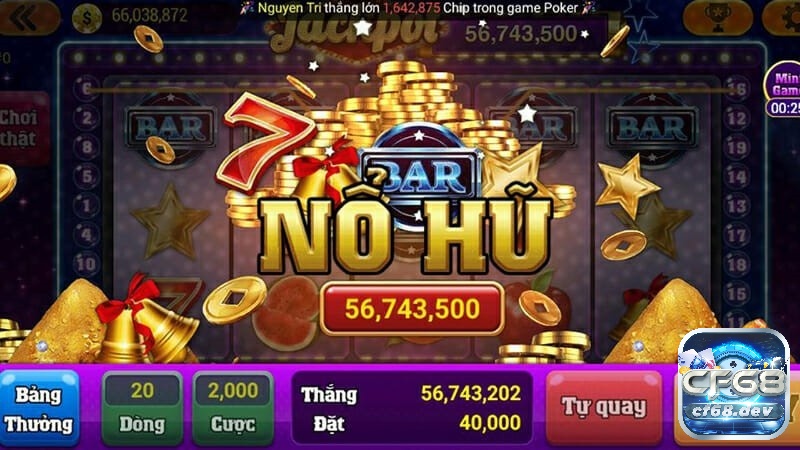 Khám phá cách quay slot dễ nổ hũ cùng CF68 ngay nhé!