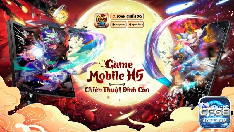 Game Loạn Chiến 3Q tái hiện về những câu chuyện liên quan đến thời kì Tam Quốc khá hấp dẫn