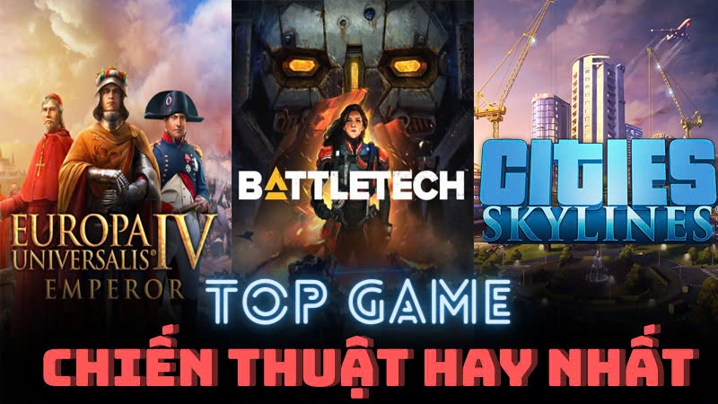 Game chiến thuật quân sự cho pc: Top game hay nhất trên PC