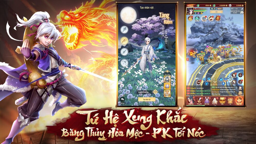 Game Long Chiến Truyền Kỳ – Game tiên hiệp đầy màu sắc